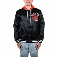 Jujutsu Kaisen Satin Hooded Bomber Jacket