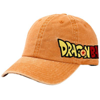 Dragon Ball Z Orange Goku Baseball Cap Hat with embroidered Logo