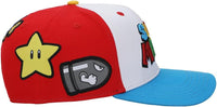 Super Mario Bros Power-Ups & Creatures Snapback Hat