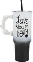 The Nightmare Before Christmas 40 oz. Sculpted Handle Stainless Steel Tumbler