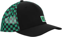 Demon Slayer Tanjiro Water-Resistant Trucker Hat-OSFA Multicolor