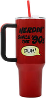 Deadpool Nerdin' Since The 90s" 40 Oz Stainless Steel Tumbler