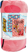 Kirby Double Sided Fleece Throw Blanket