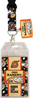 Naruto Shippuden Ramen Lanyard with Lobster Clasp and Keychain