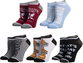 The Office 5 Pack of Ankle Socks