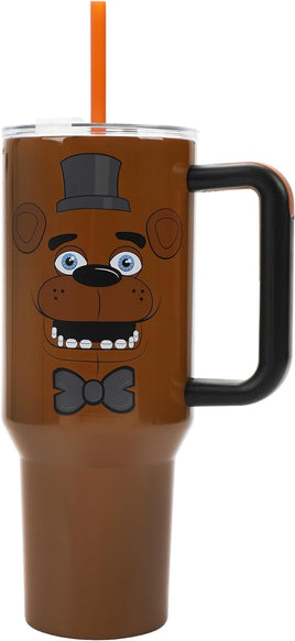 Five Nights at Freddy's Freddy Fazbear 40 Oz Stainless Steel Tumbler