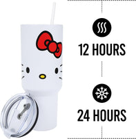 Hello Kitty 40 Oz. Stainless Steel Tumbler With Leak-Proof Lid