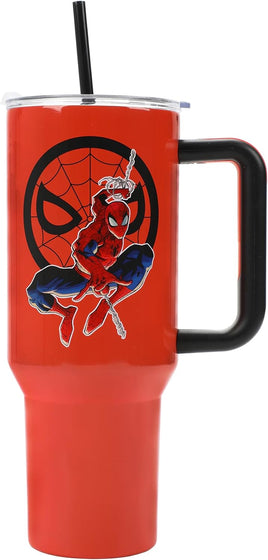 Spider-Man 40 Oz Red Stainless Steel Tumbler