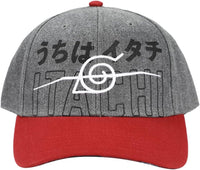 Itachi Grey and Red snapback hat