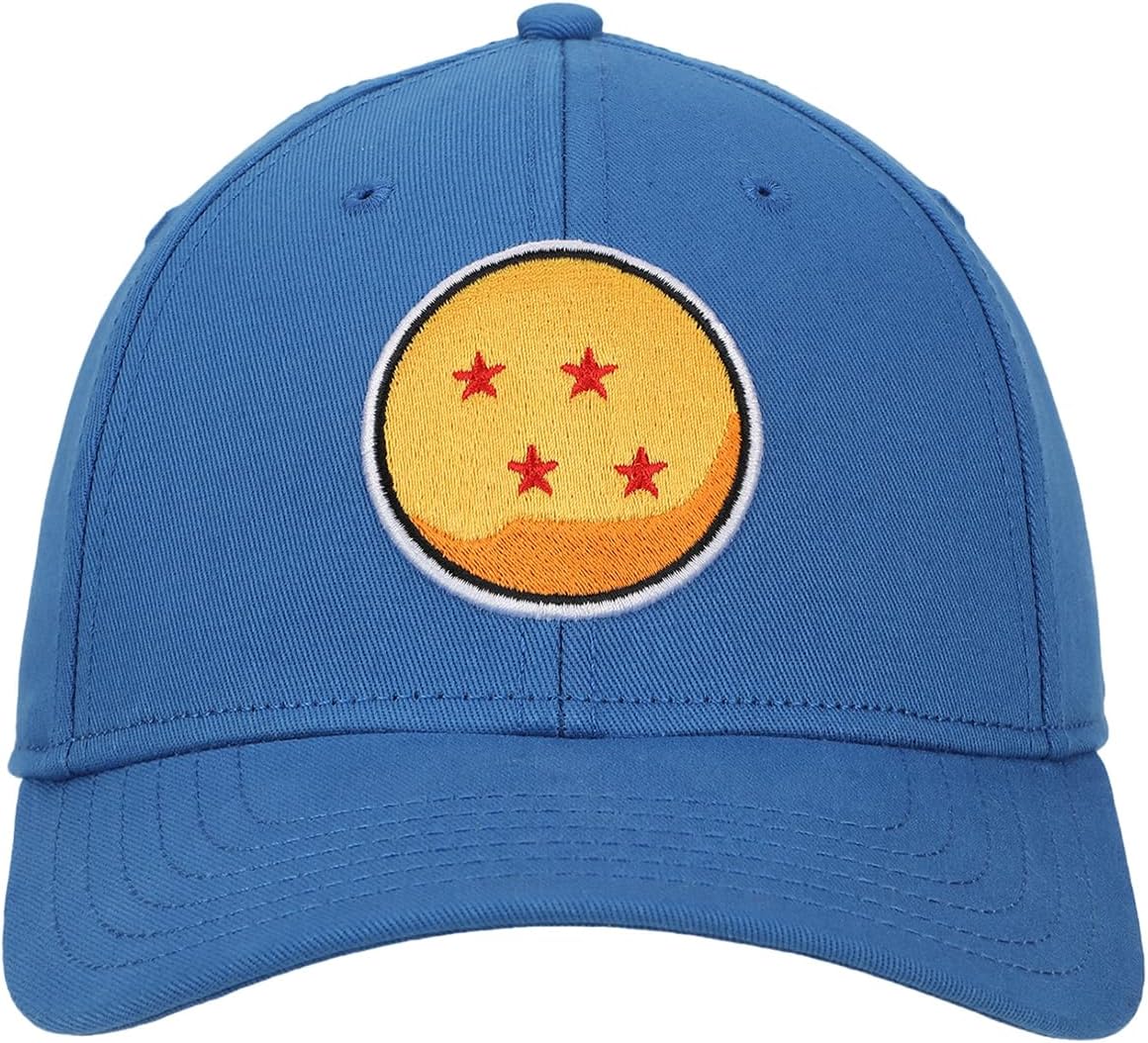 Dragon Ball Z Four Star Logo Snapback Hat T4 Universe