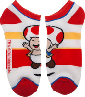 Super Mario 12 Days of Socks Men's 12-Pack Ankle & Crew Socks