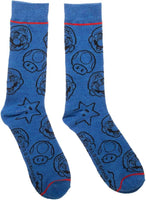 Super Mario 12 Days of Socks Men's 12-Pack Ankle & Crew Socks