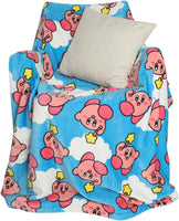 Kirby Double Sided Fleece Throw Blanket