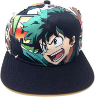 My Hero Academia Characters Big Face Sublimated All Over Print Snapback