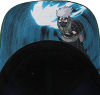 Naruto Kakashi Embroidered Precurve Snap Back Hat