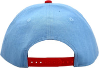 Kirby Peekaboo Blue Traditional Embroidered Logo Adjustable Hat