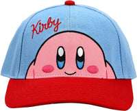 Kirby Peekaboo Blue Traditional Embroidered Logo Adjustable Hat