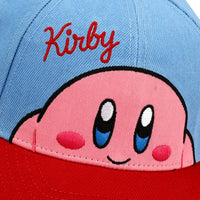 Kirby Peekaboo Blue Traditional Embroidered Logo Adjustable Hat