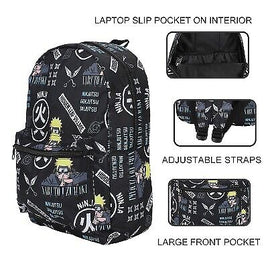 Naruto Icons Laptop Backpack