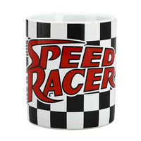 Speed Racer Checkered Flag 14 Oz Ceramic Mug