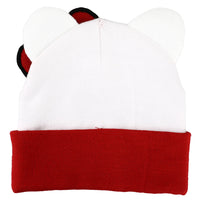 Sanrio Hello Kitty Big Face Bow Embroidered Beanie Hat