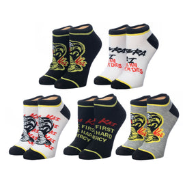 Cobra Kai Ankle Socks 5 Pack pair