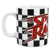 Speed Racer Checkered Flag 14 Oz Ceramic Mug