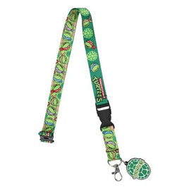 Teenage Mutant Ninja Turtles Heroes in a Halfshell 22-Inch Lanyard With Shell Charm